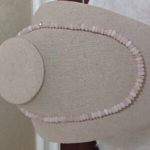 Jay King Mine Finds Sterling Silver Rose Quartz Necklace NIB